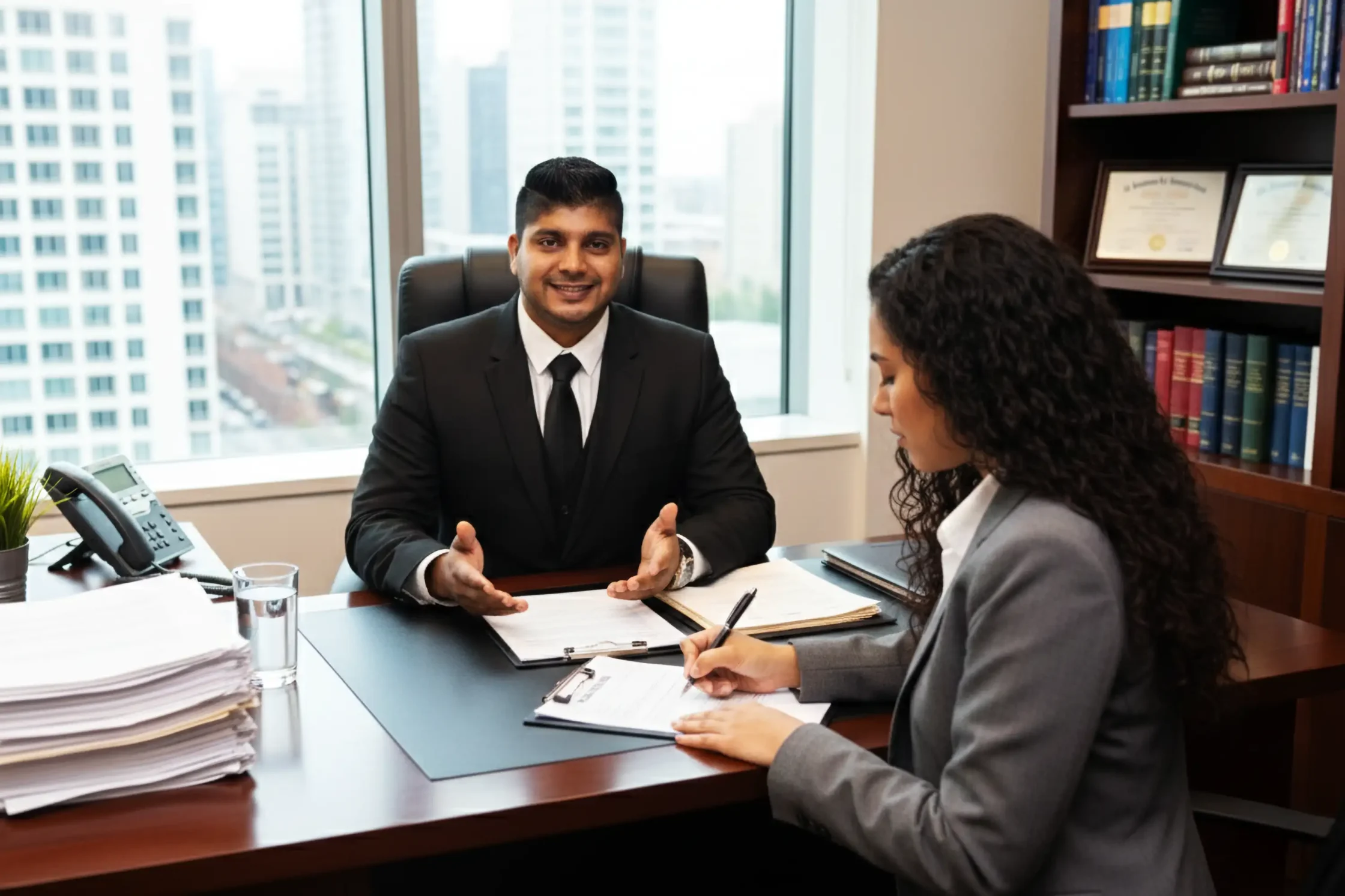 helping client with administration law